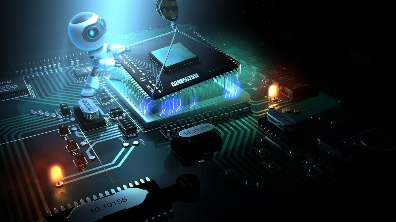 Schwarzweiß-Audiomischer. Wallpaper in 1366x768 Resolution