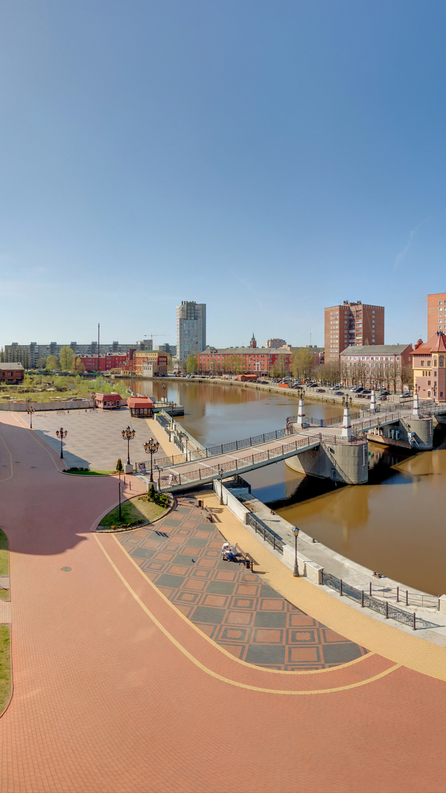 业务, 地平线, 城市, 天际线, 全景图 壁纸 1440x2560 允许