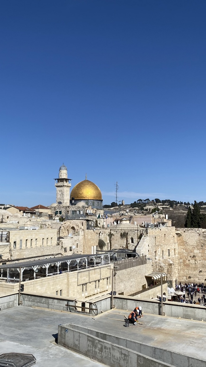 Jerusalem, Westwand, Tourismus, Alte Geschichte, Sehenswürdigkeit. Wallpaper in 720x1280 Resolution