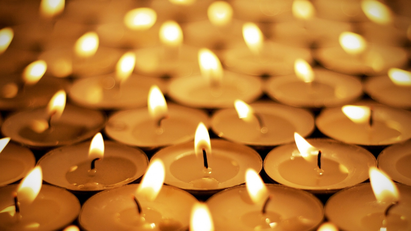Candle, Lighting, Light, Wax, Flame. Wallpaper in 1366x768 Resolution