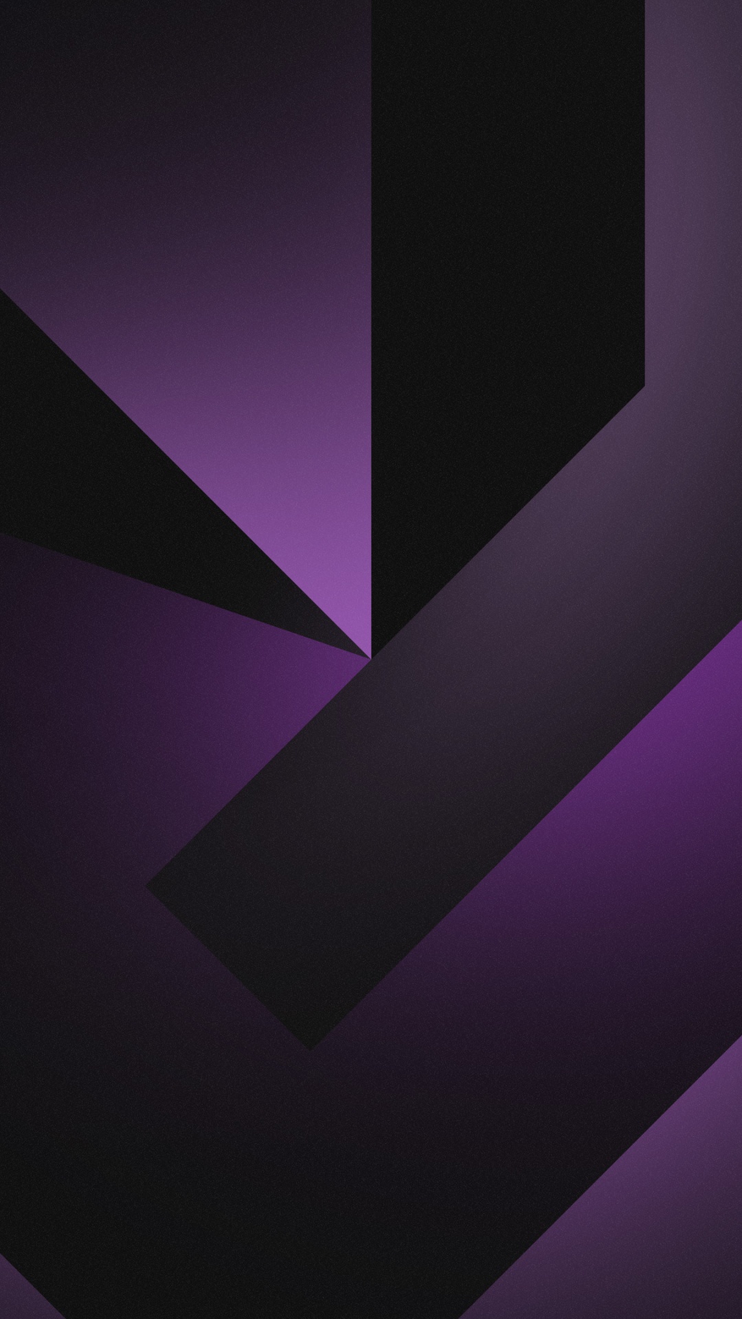 Purple and Black Abstract Illustration. Wallpaper in 1080x1920 Resolution