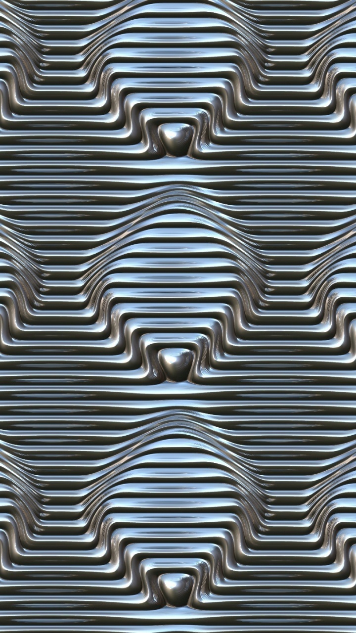 Marco de Metal Blanco y Negro. Wallpaper in 720x1280 Resolution