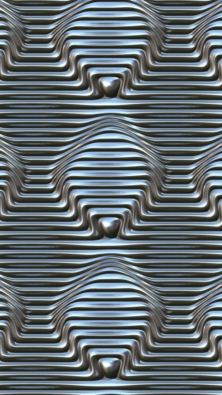 Marco de Metal Blanco y Negro. Wallpaper in 750x1334 Resolution