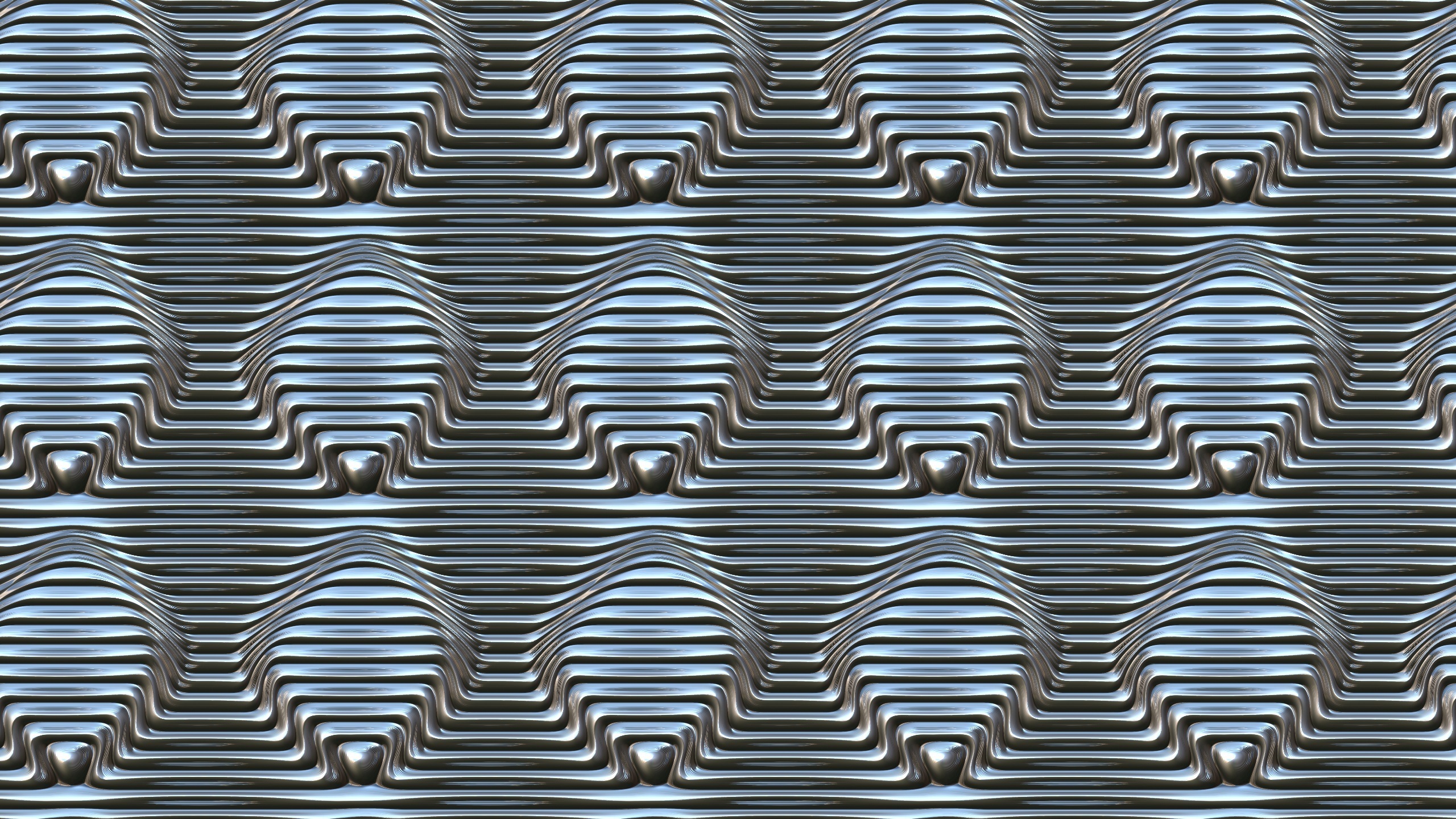 Cadre en Métal Noir et Blanc. Wallpaper in 2560x1440 Resolution