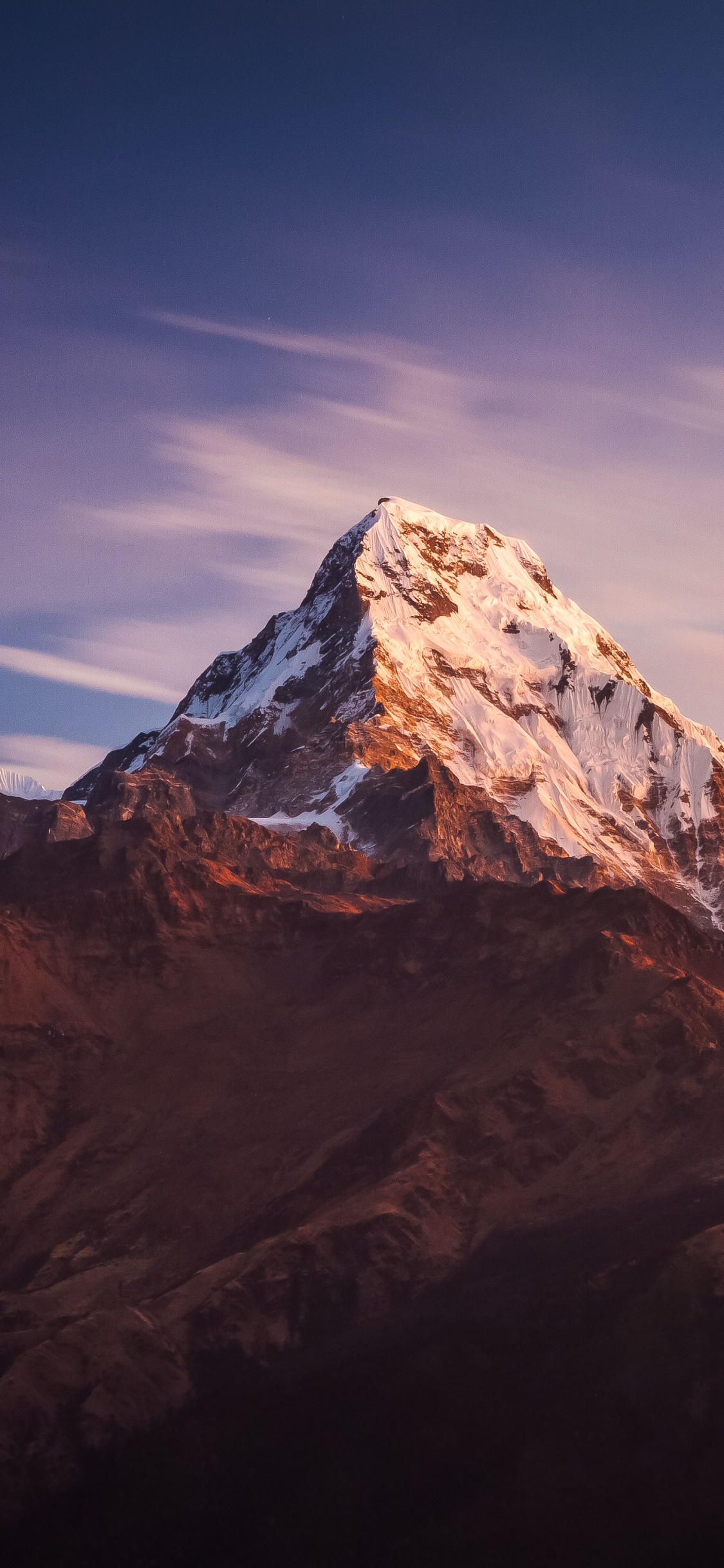 Annapurna, Annapurna Iii, Sanctuaire Des Annapurnas, Circuit de L'Annapurna, Annapurna Je. Wallpaper in 1125x2436 Resolution