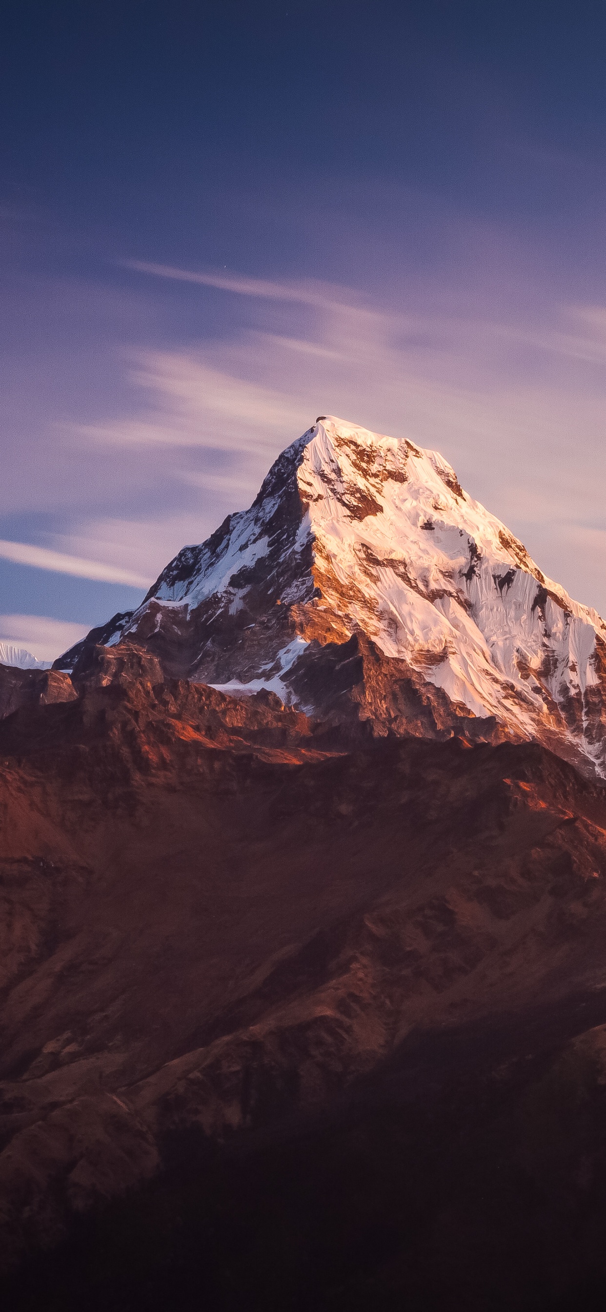 Annapurna, Annapurna Iii, Santuario de Annapurna, Circuito de Annapurna, Annapurna Yo. Wallpaper in 1242x2688 Resolution