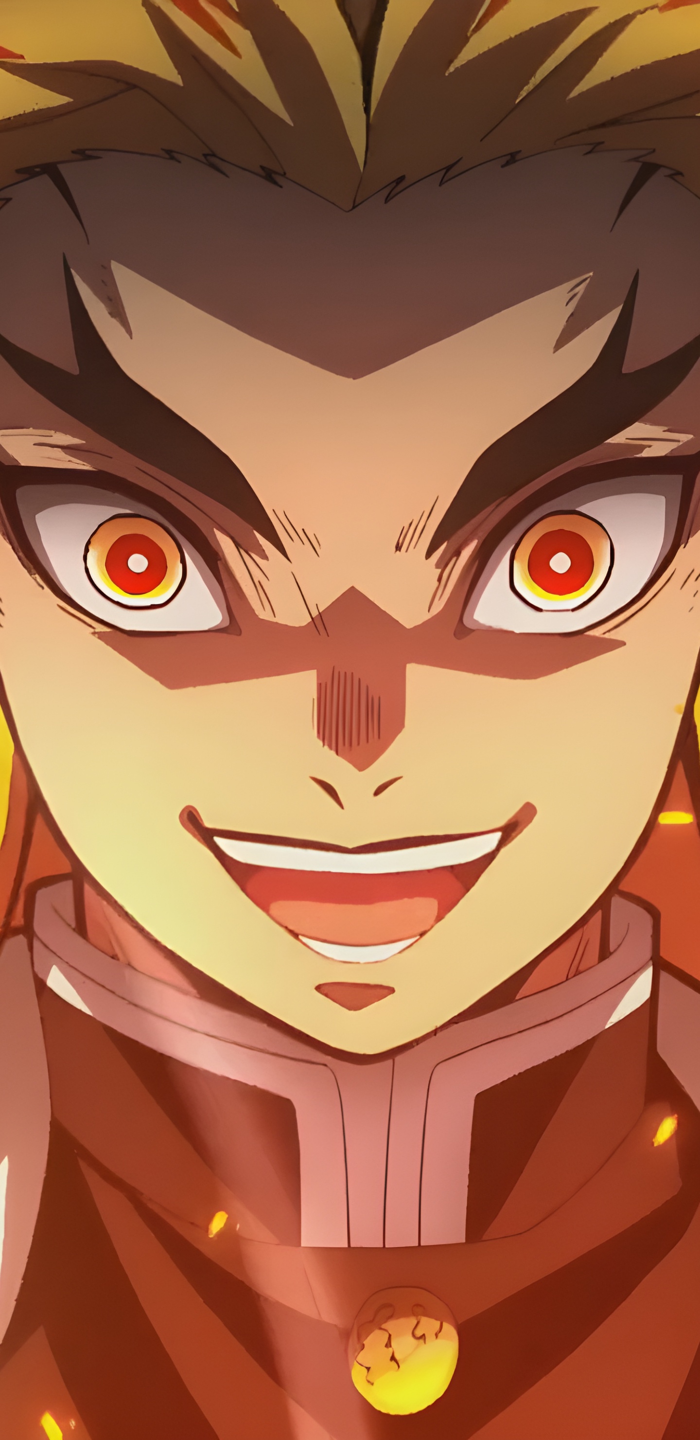 Kyjur伦库, 恶魔杀手kimetsu no Yaiba, 动画片, 套, 动画 壁纸 1440x2960 允许