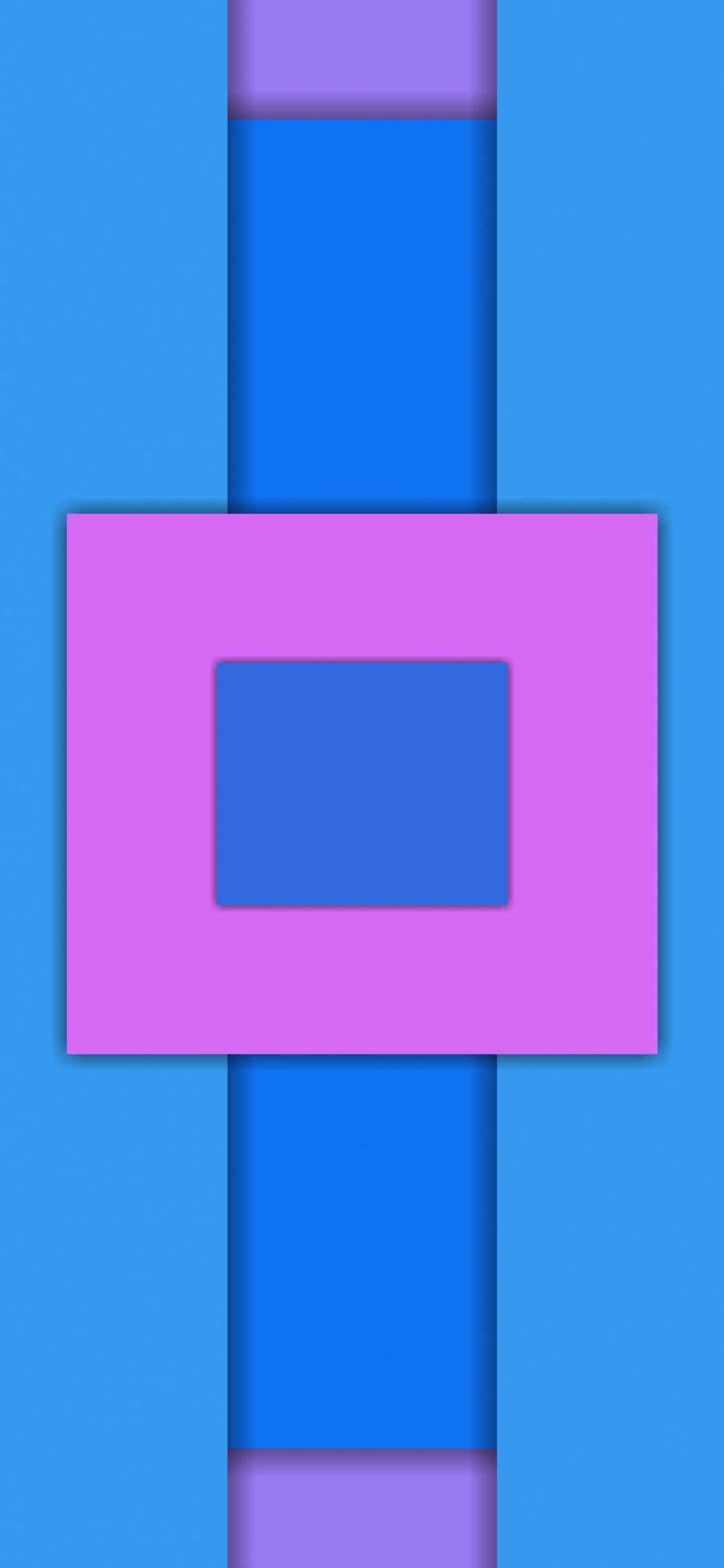 Patrón Cuadrado Verde Azul y Rosa. Wallpaper in 1125x2436 Resolution