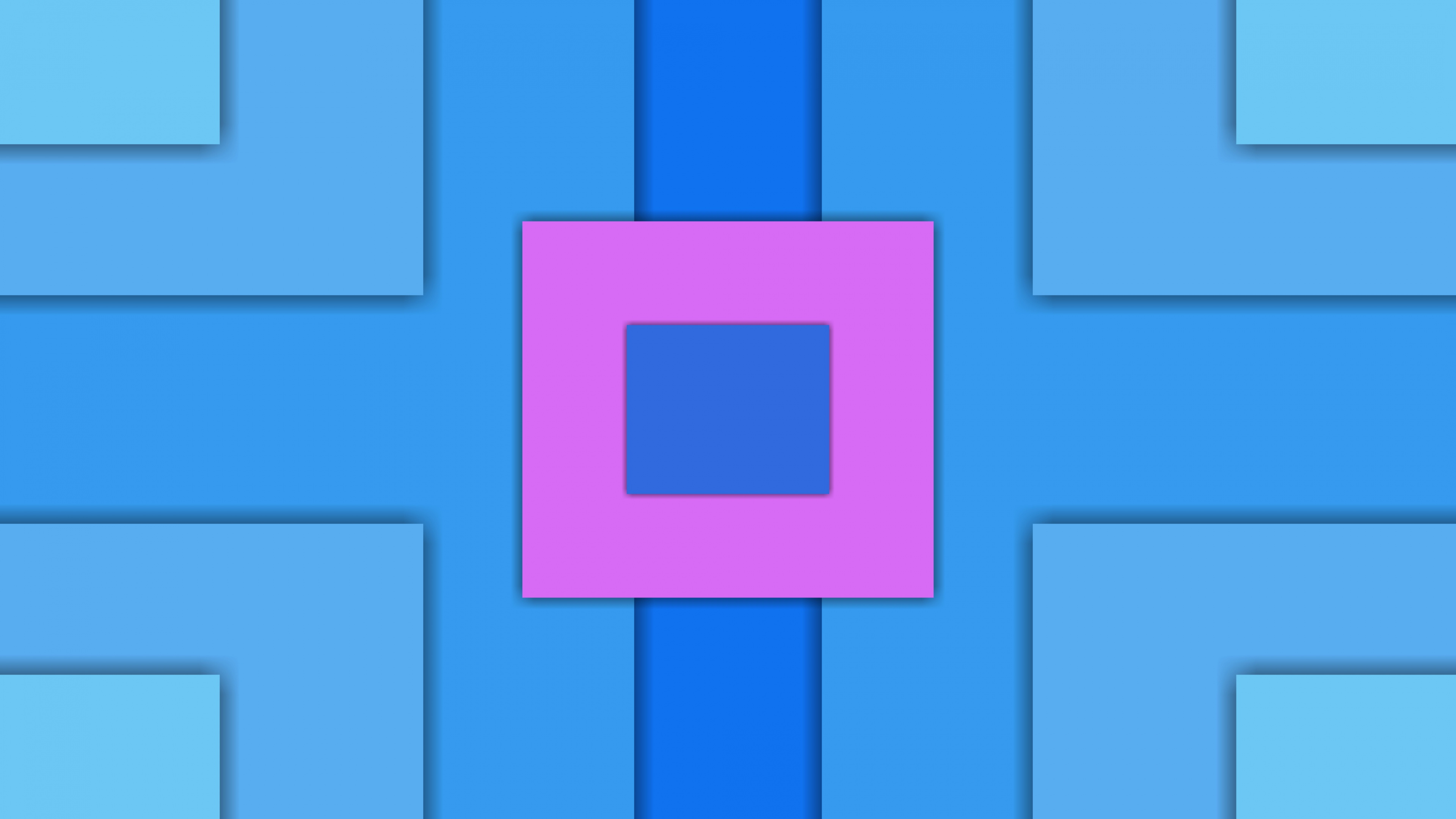 Patrón Cuadrado Verde Azul y Rosa. Wallpaper in 3840x2160 Resolution