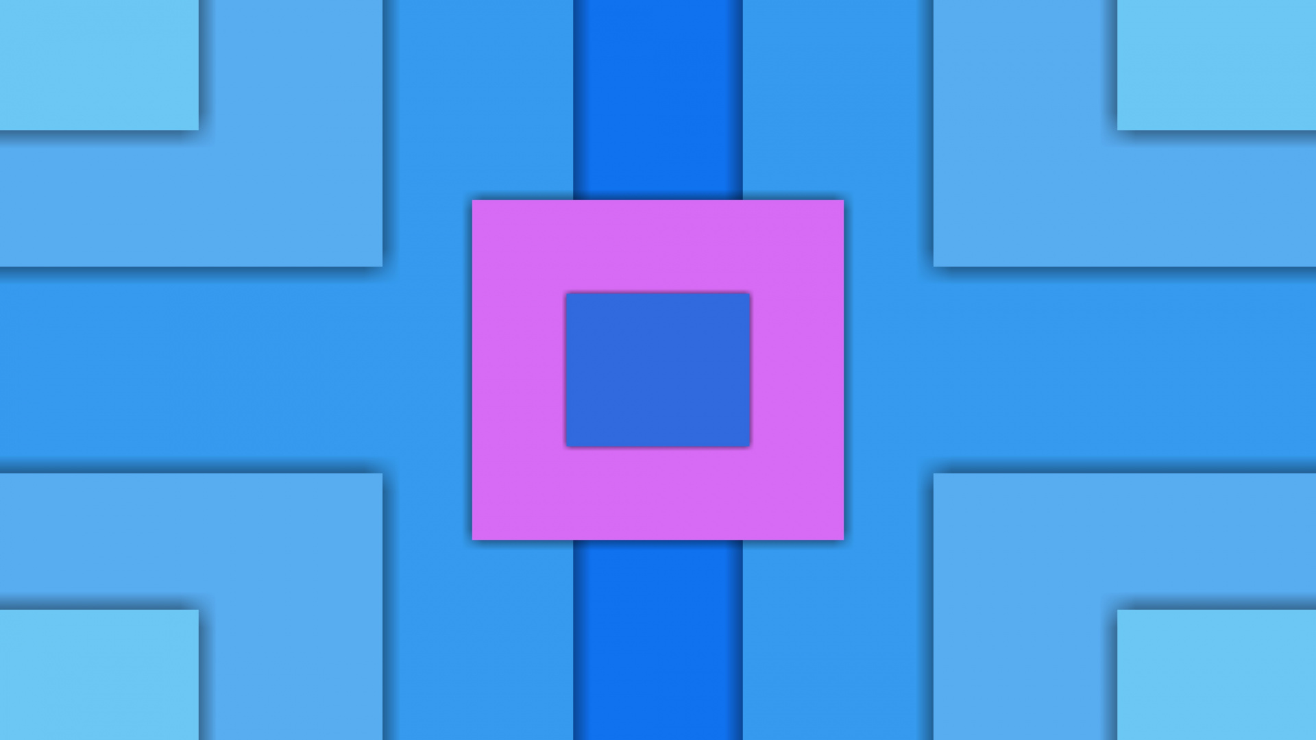 Green Blue and Pink Square Pattern. Wallpaper in 1920x1080 Resolution