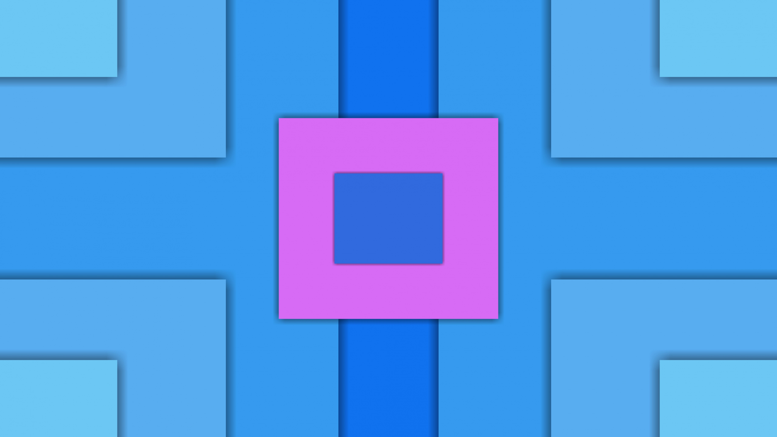 Green Blue and Pink Square Pattern. Wallpaper in 2560x1440 Resolution