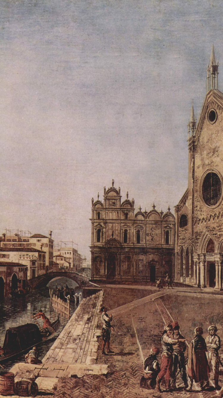 People Walking Near Gray Concrete Building During Daytime. Wallpaper in 750x1334 Resolution