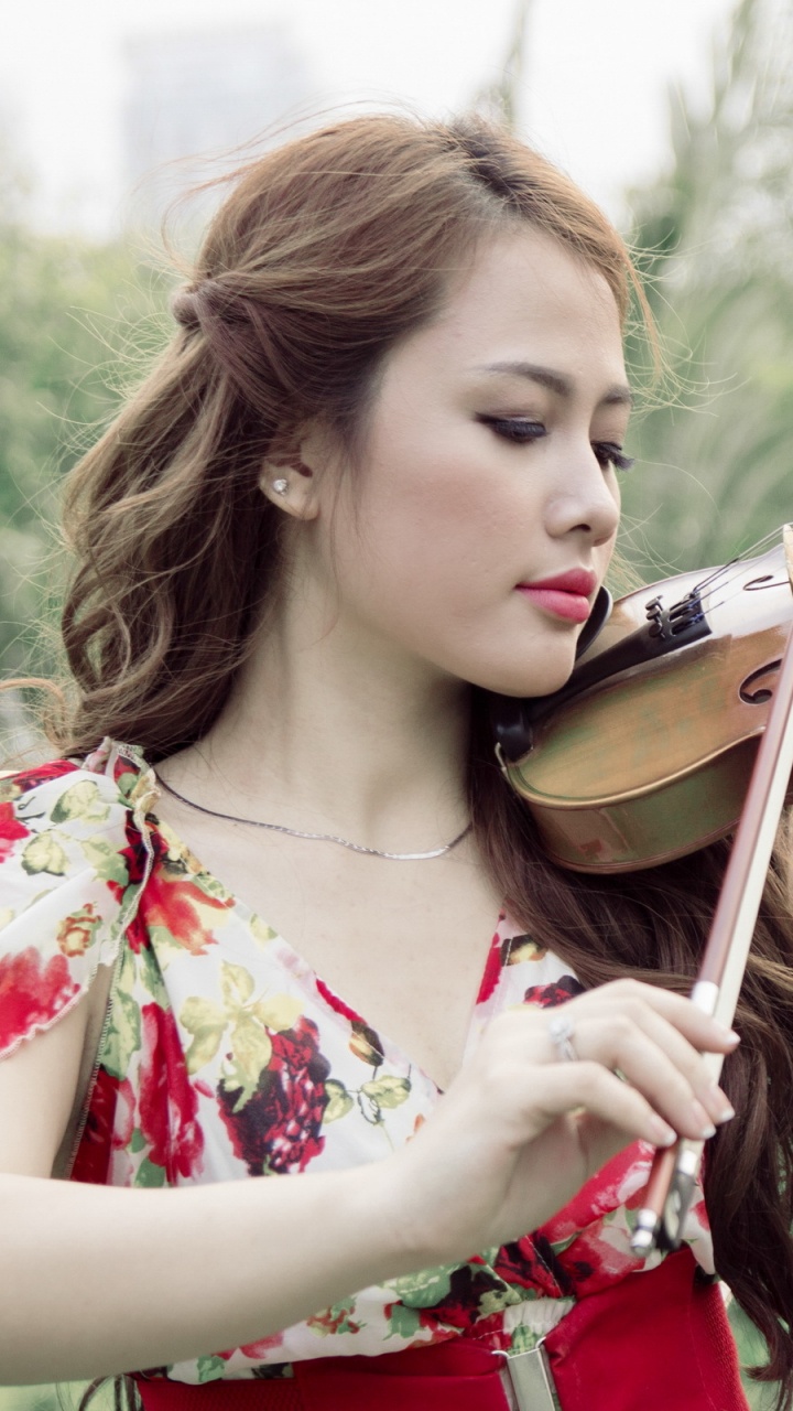 Violin, Violinist, Violist, Violin Family, Musical Instrument. Wallpaper in 720x1280 Resolution