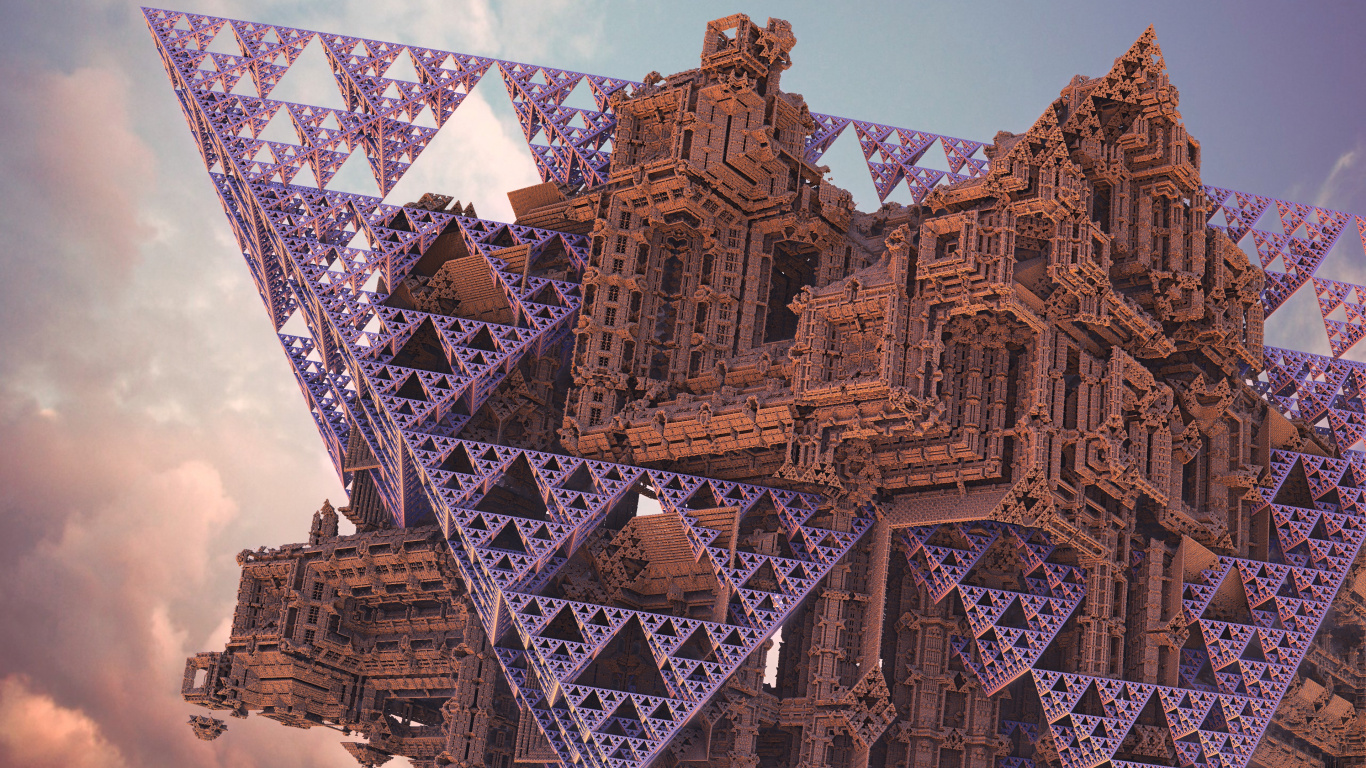 Bâtiment, Purple, Design Urbain, Triangle, Façade. Wallpaper in 1366x768 Resolution