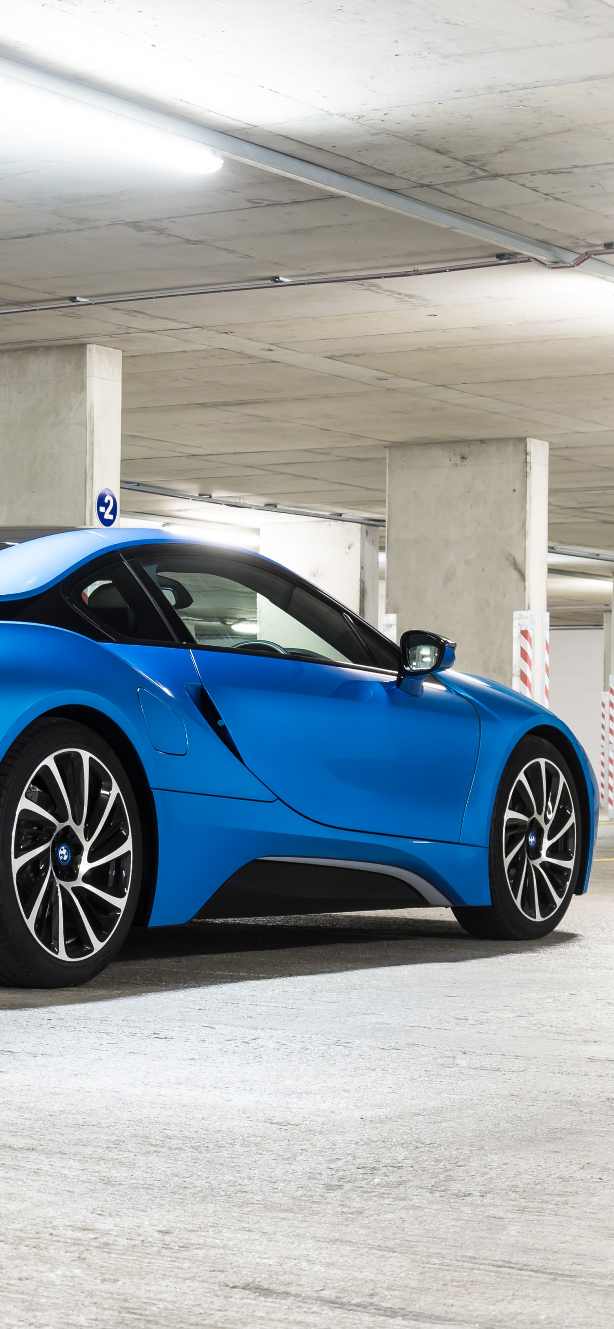 Blue Bmw m 3 Coupe. Wallpaper in 1242x2688 Resolution