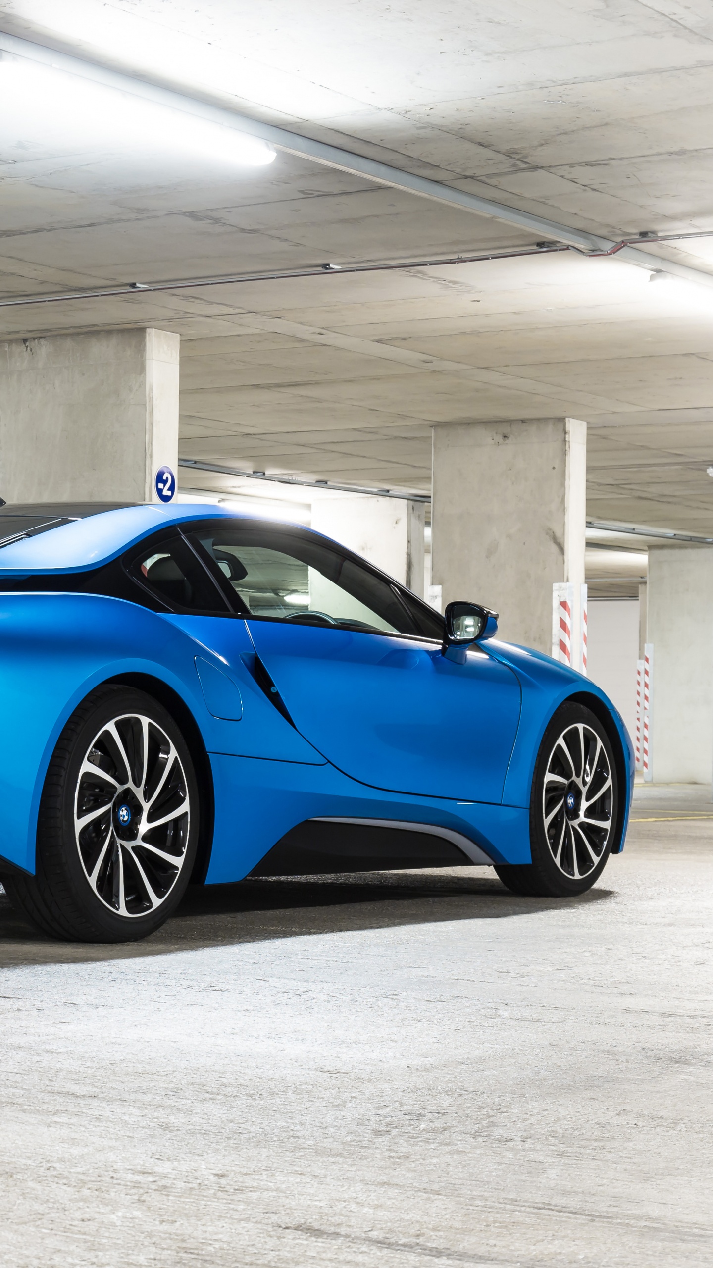 Azul Bmw m 3 Cupé. Wallpaper in 1440x2560 Resolution