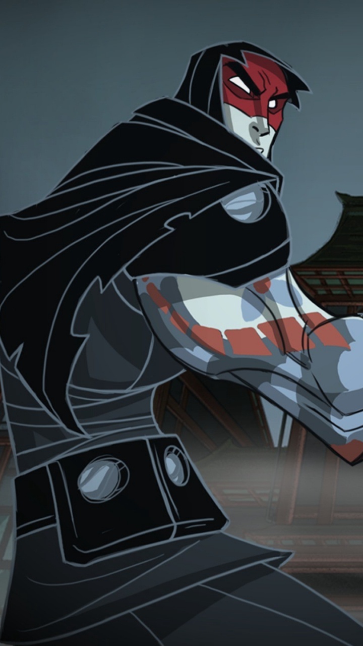 Stealth-Spiel, Ninja, Plattformspiel, Pc-Spiel, Cartoon. Wallpaper in 720x1280 Resolution