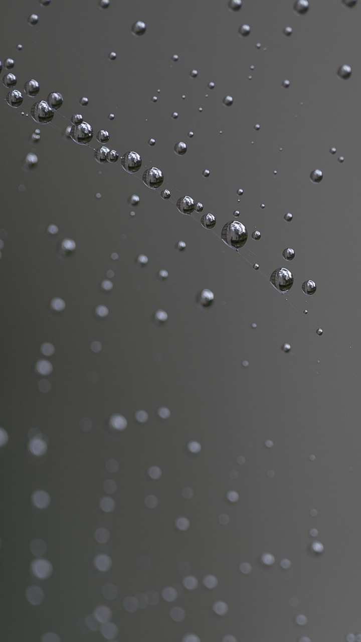 Wassertropfen Auf Klarglas. Wallpaper in 720x1280 Resolution