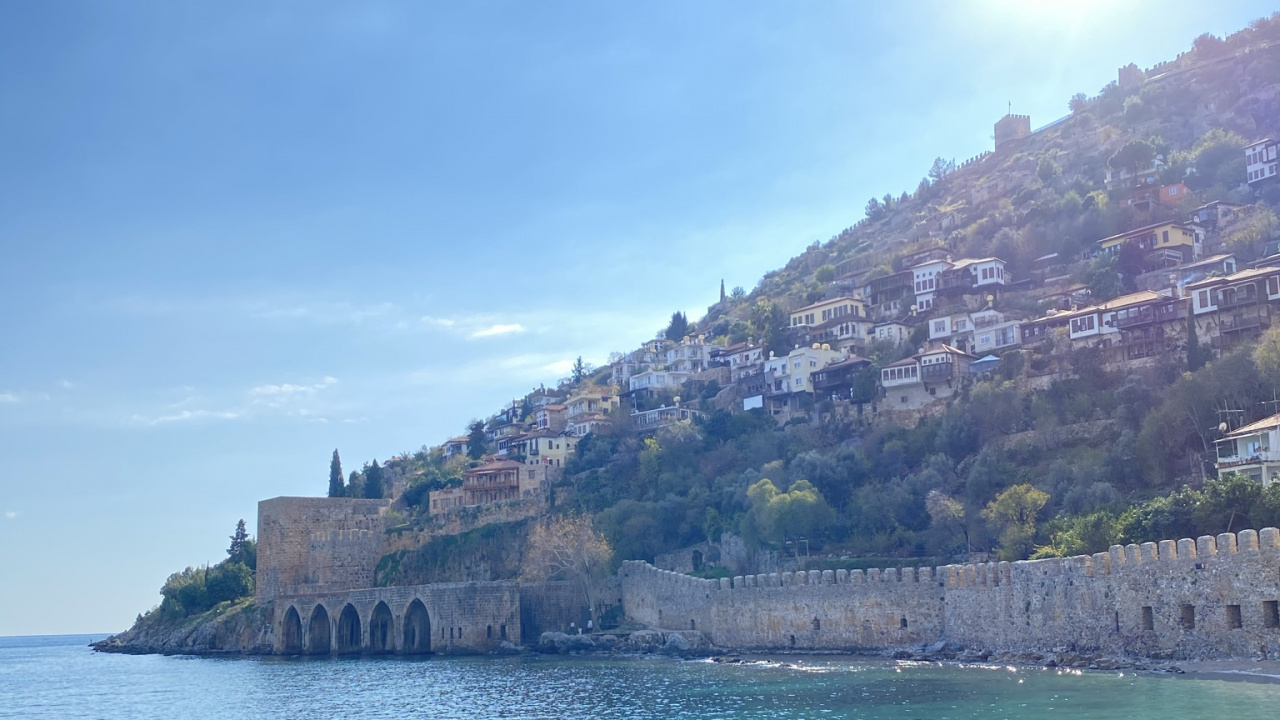 Kizilkule, Water, Cloud, Blue, Azure. Wallpaper in 1280x720 Resolution