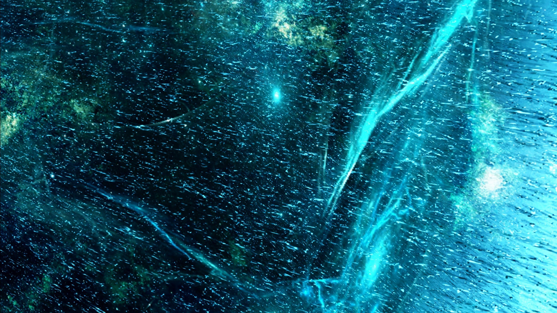 Pintura Abstracta Azul y Blanca. Wallpaper in 1920x1080 Resolution