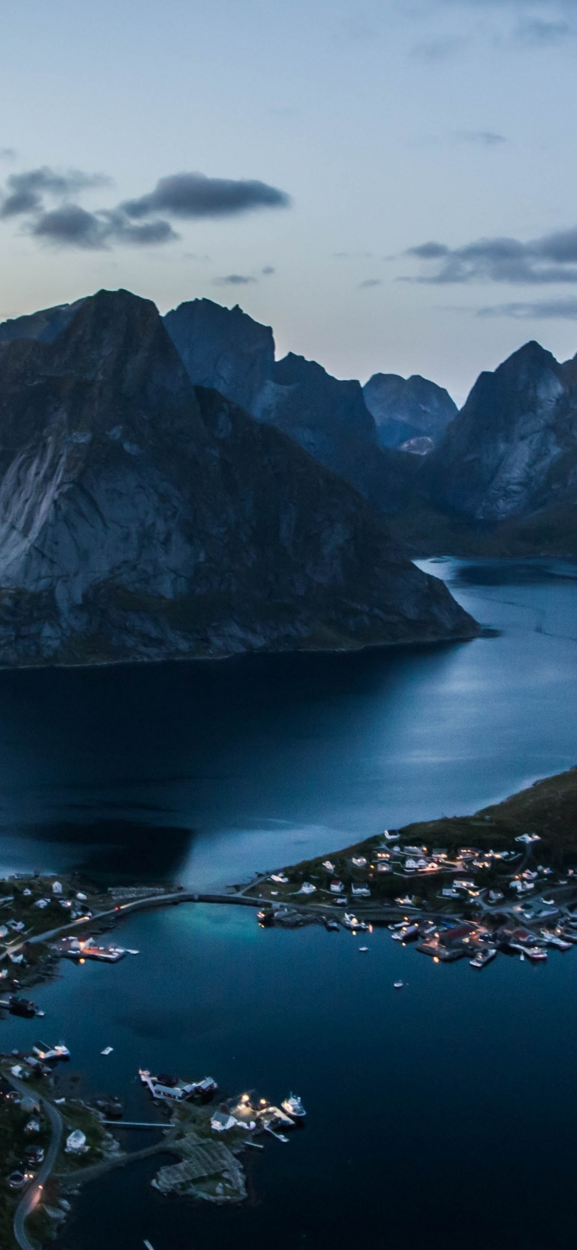 Lofoten, Henningsvr, Fishing Village, Cloud, Water. Wallpaper in 1125x2436 Resolution