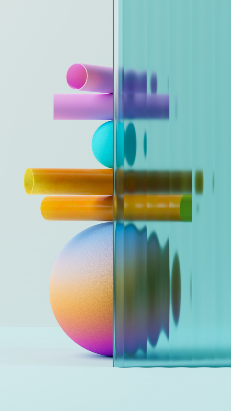 Dribbble, Design, Designer, Illustration, Kreis. Wallpaper in 750x1334 Resolution