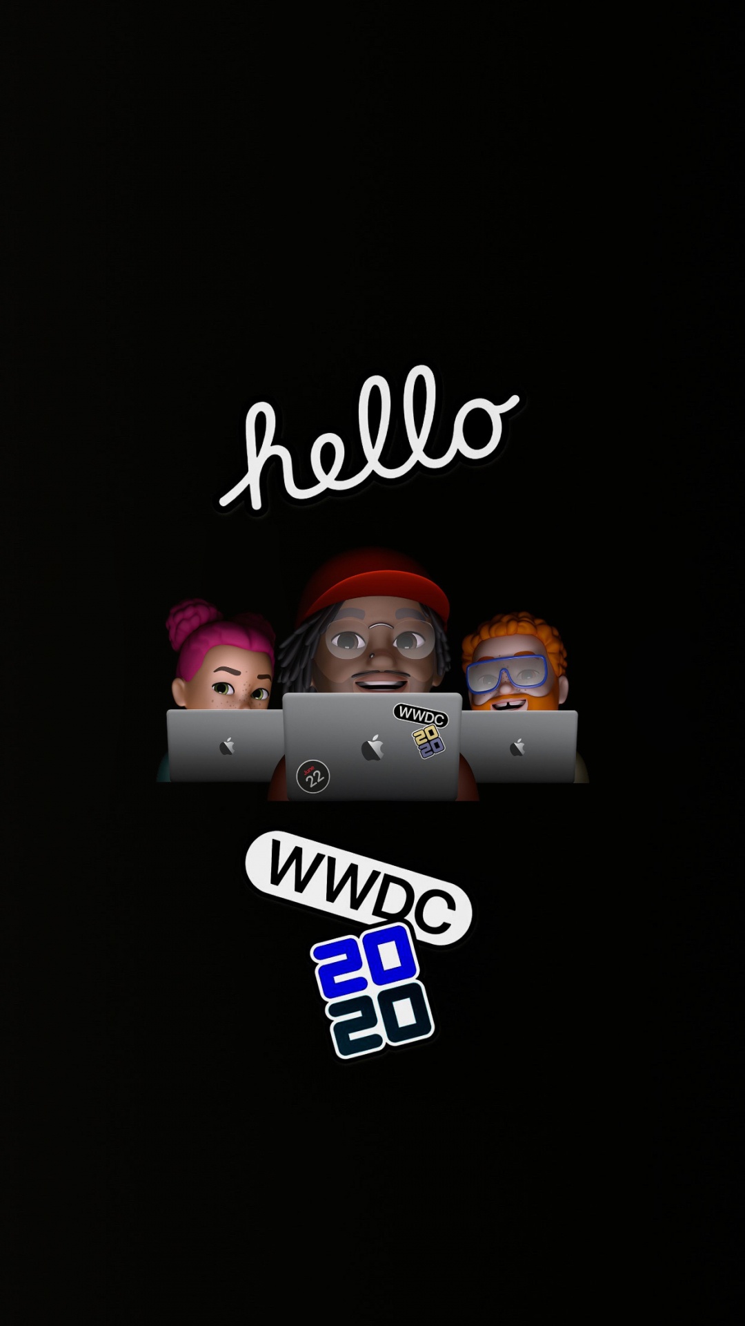 IPad, MacBook, Autocollant, Ipad Pro, IPhone 12. Wallpaper in 1080x1920 Resolution