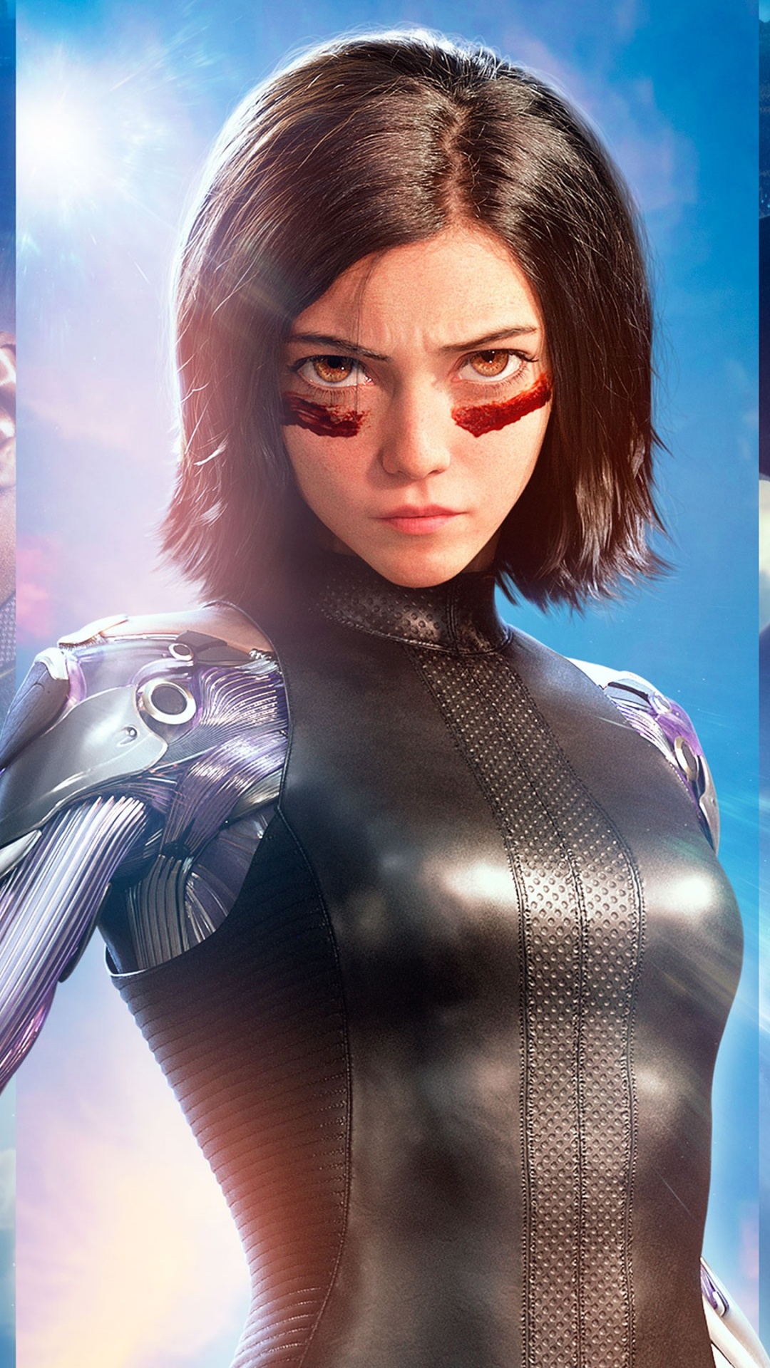 Alita Battle Angel Suite, James Cameron, Robert Rodriguez, Rosa Salazar, Jai Courtney. Wallpaper in 1080x1920 Resolution