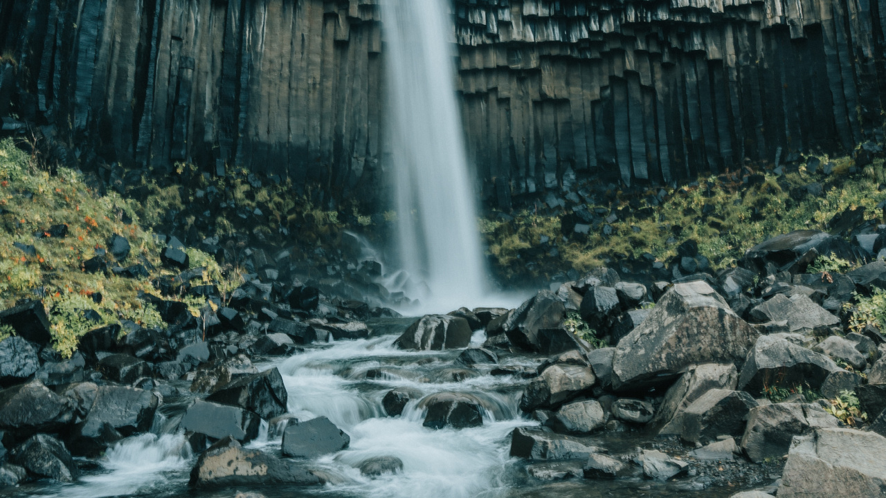 Water Feature, Waterfall, River, Nature, Watercourse. Wallpaper in 1280x720 Resolution