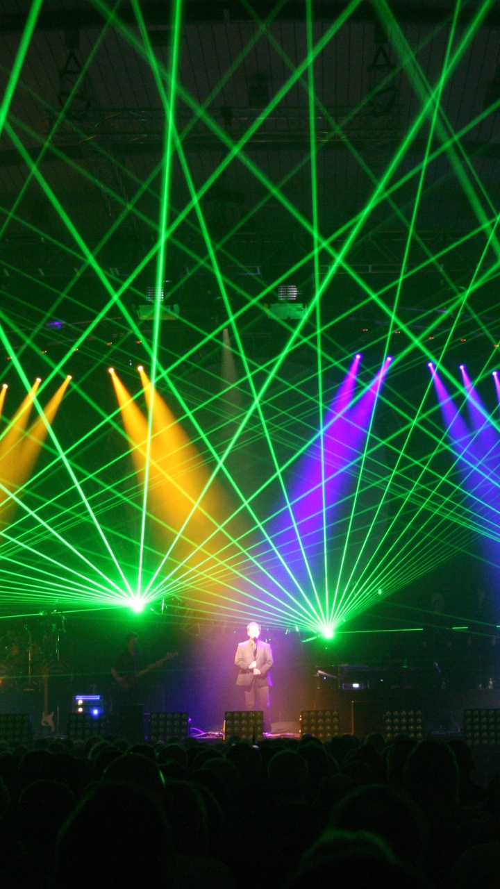Pink Floyd, The Australian Pink Floyd Show, Concert, Green, Light. Wallpaper in 720x1280 Resolution