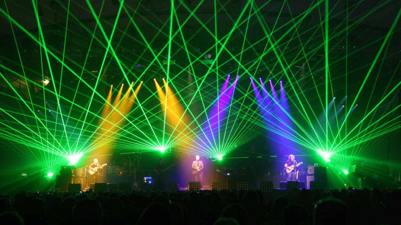 Pink Floyd, L'Australian Pink Floyd Show, Concert, Green, Lumière. Wallpaper in 1280x720 Resolution