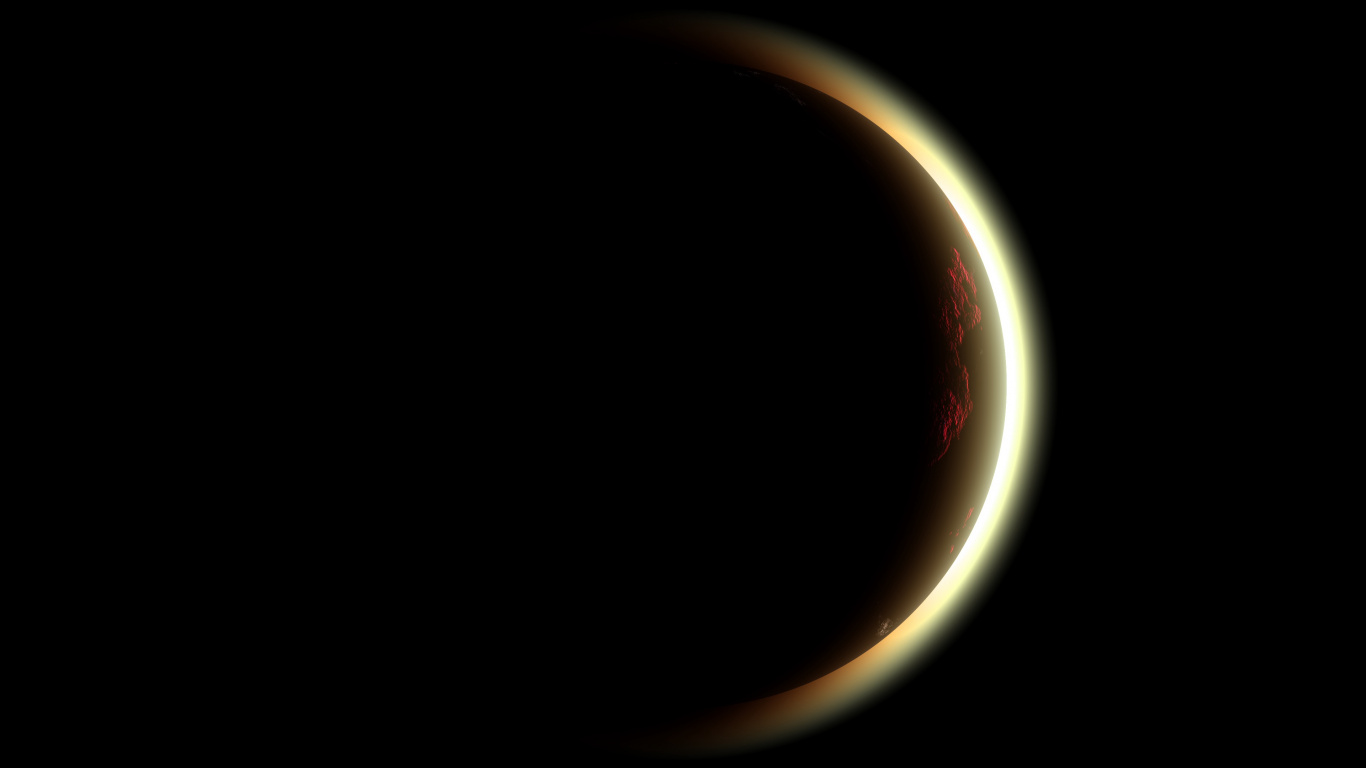 White and Red Round Frame. Wallpaper in 1366x768 Resolution