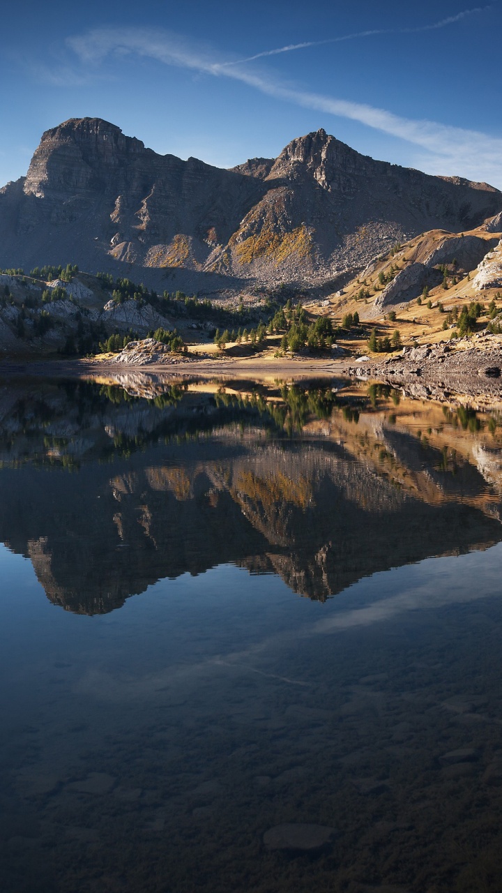 Allos Lake, Lake Titicaca, Lac Blanc, Lake, Nature. Wallpaper in 720x1280 Resolution
