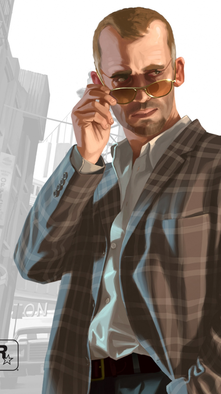 White Collar Worker, Gta 4, Design, Gta Iv, Gta. Wallpaper in 750x1334 Resolution
