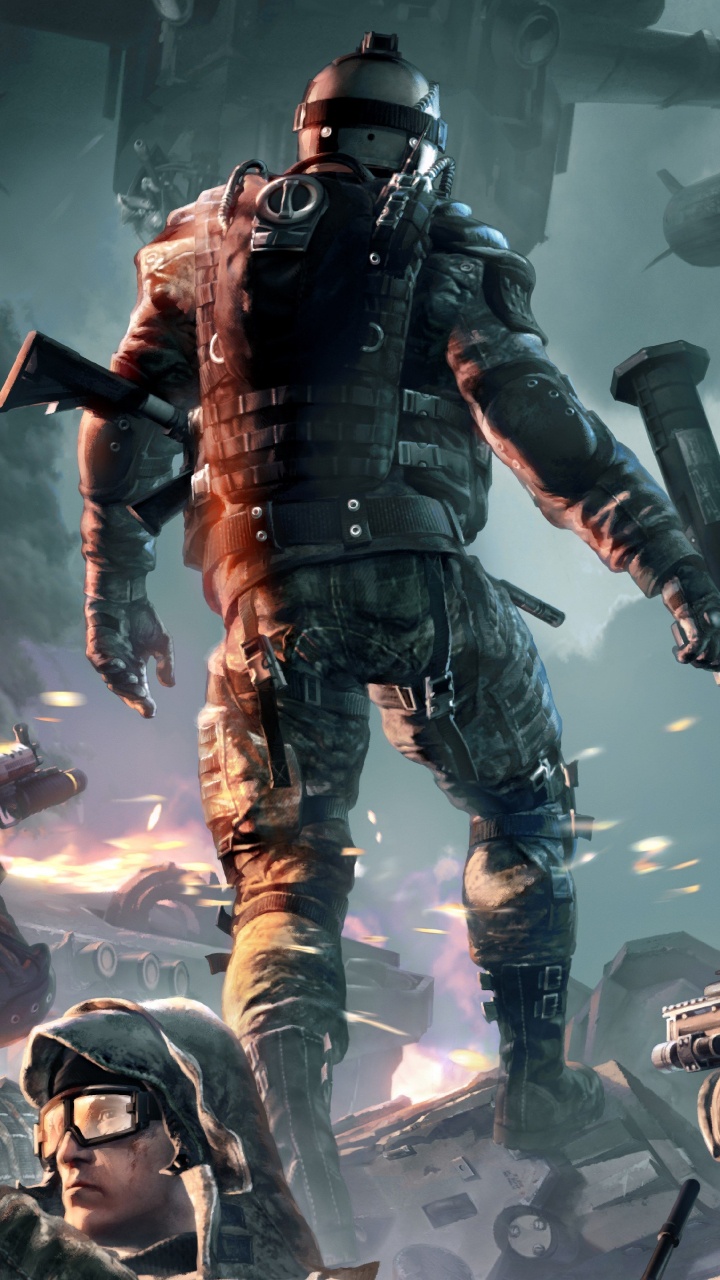 Actionfilm, Kriegsgesicht, Action-Abenteuer-Spiel, Strategie-video-Spiel, Movie. Wallpaper in 720x1280 Resolution