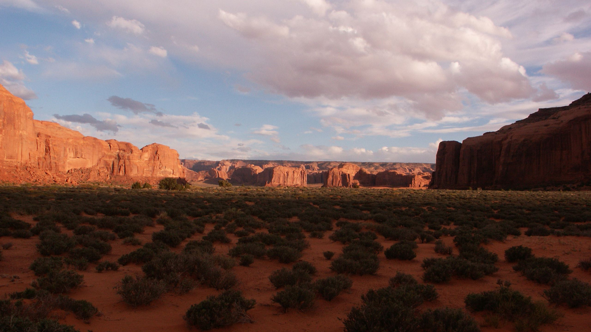 Brown Rock Formation Under White Clouds During Daytime. Wallpaper in 1920x1080 Resolution