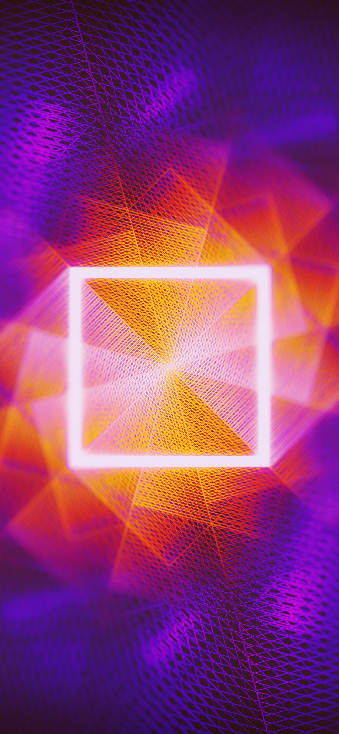 Purple and White Light Digital Wallpaper. Wallpaper in 1125x2436 Resolution