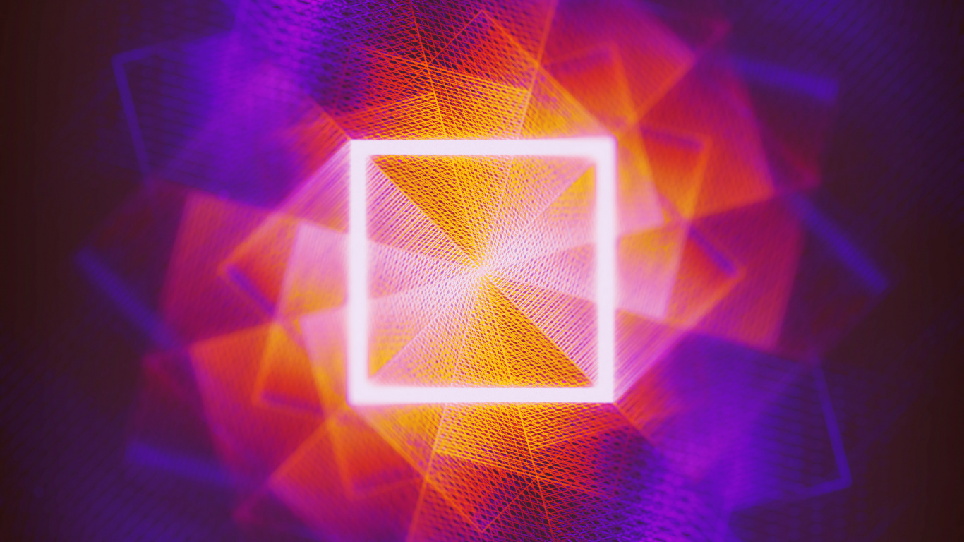 Fond D'écran Numérique Violet et Blanc. Wallpaper in 1366x768 Resolution