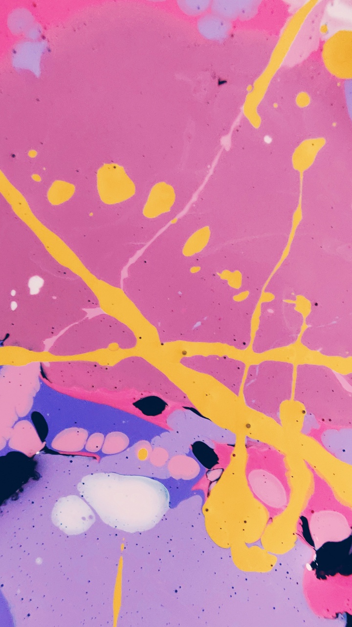 Peinture Acrylique, L'art Abstrait, Dessin, Artiste, Toile. Wallpaper in 720x1280 Resolution