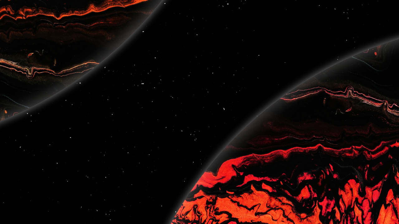 Amoled, Super Amoled, Ambiente, Negro, Ambar. Wallpaper in 1280x720 Resolution
