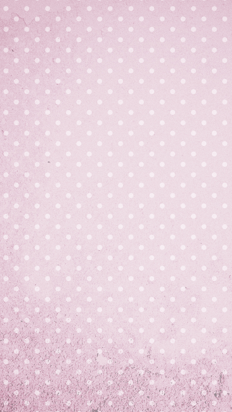 Pink and White Polka Dot Textile. Wallpaper in 750x1334 Resolution