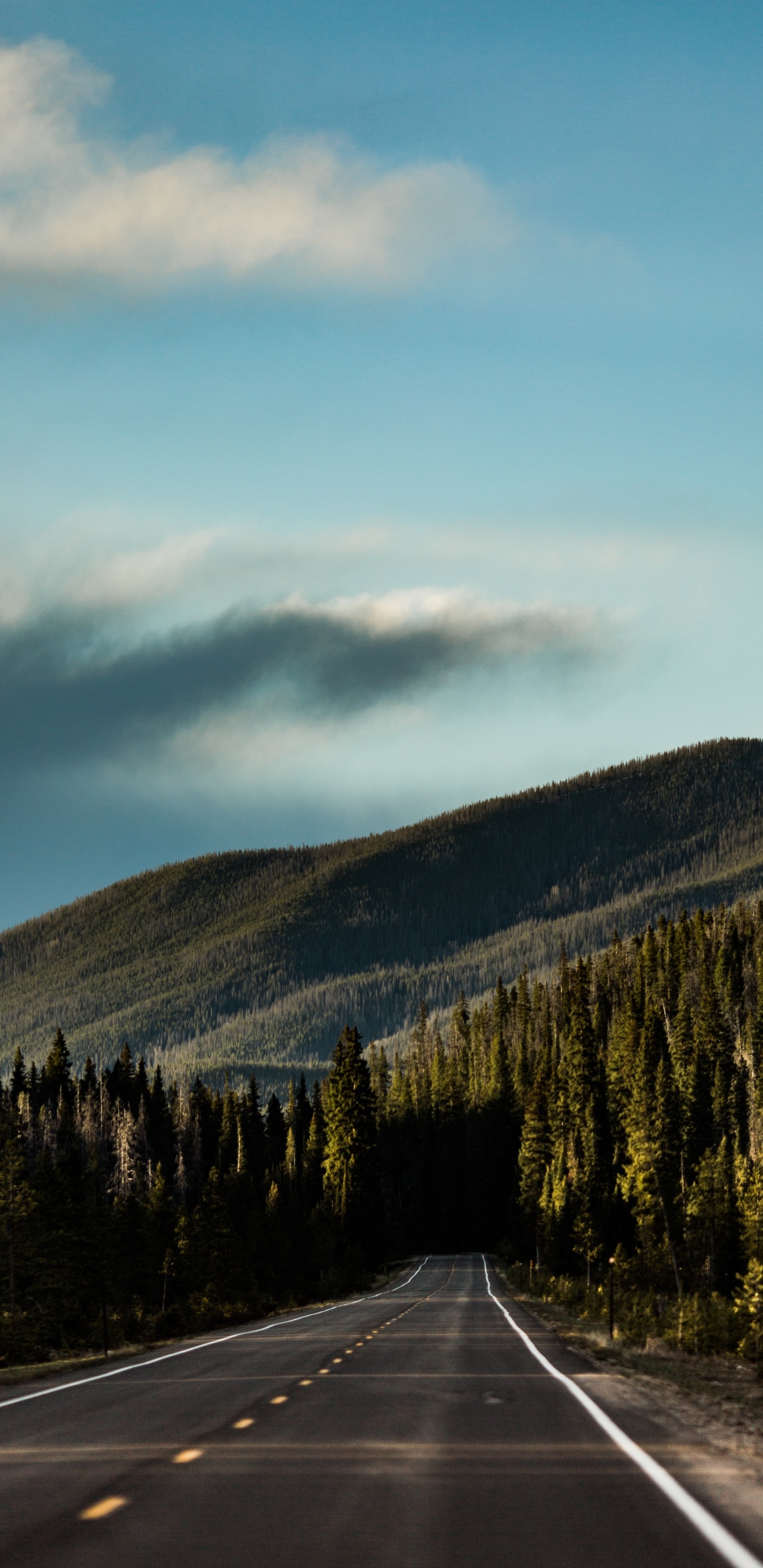 Hochland, Cloud, Bergigen Landschaftsformen, Ausblenden, Wildnis. Wallpaper in 1440x2960 Resolution