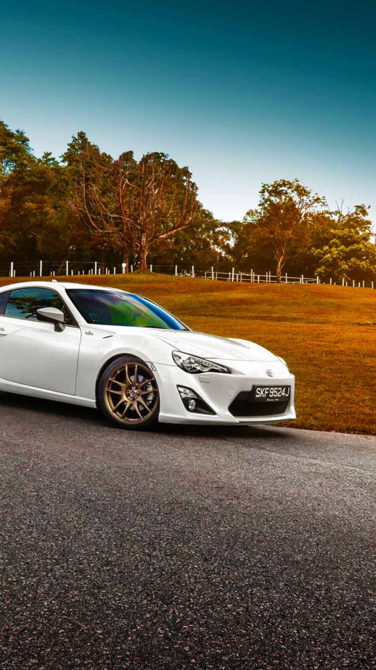 丰田, 丰田hilux, 侧视图, 斯巴鲁brz, 汽车设计的 壁纸 750x1334 允许