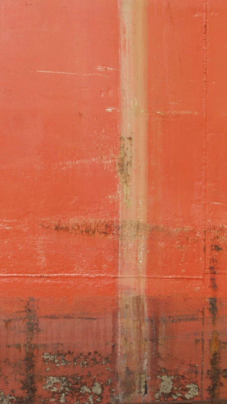 Rotes Und Braunes Holzbrett. Wallpaper in 750x1334 Resolution