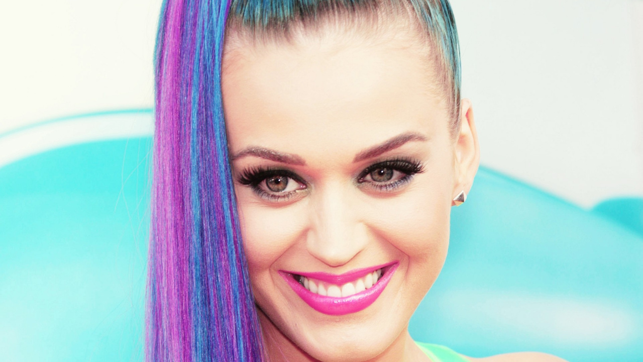 Katy Perry, Haar, Augenbraue, Frisur, Stirn. Wallpaper in 1280x720 Resolution