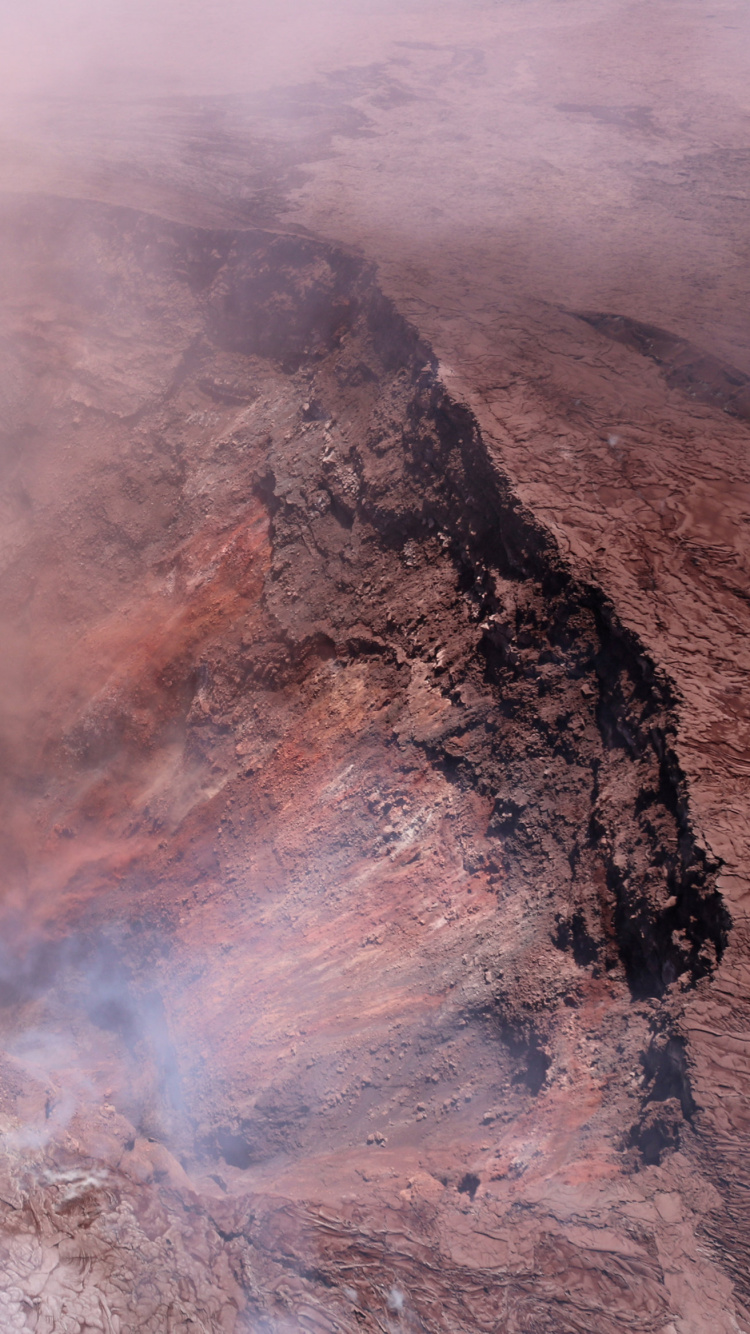 火山口, 地质学, 通气缝隙, 火山的地貌, 岩浆 壁纸 750x1334 允许