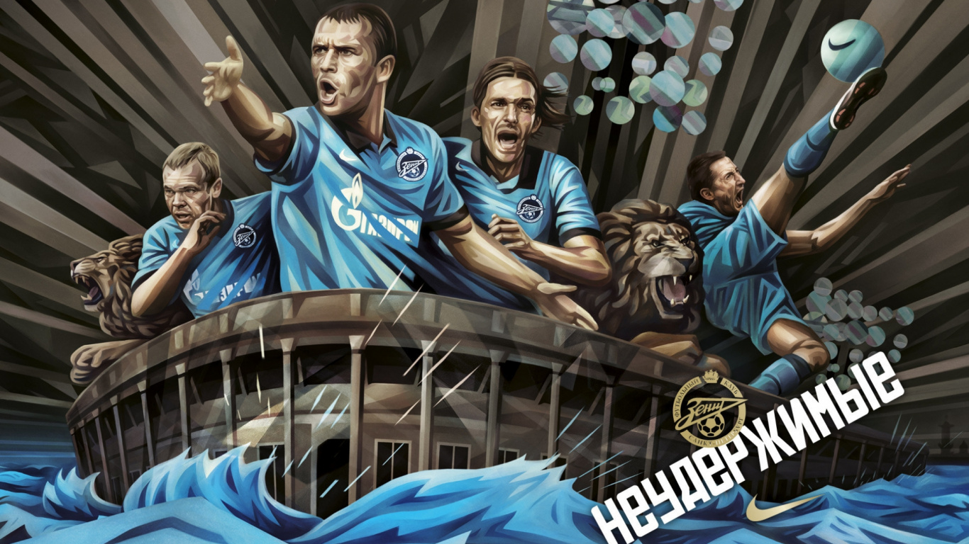 Groupe de Personnes Debout Sur Textile Bleu. Wallpaper in 1366x768 Resolution