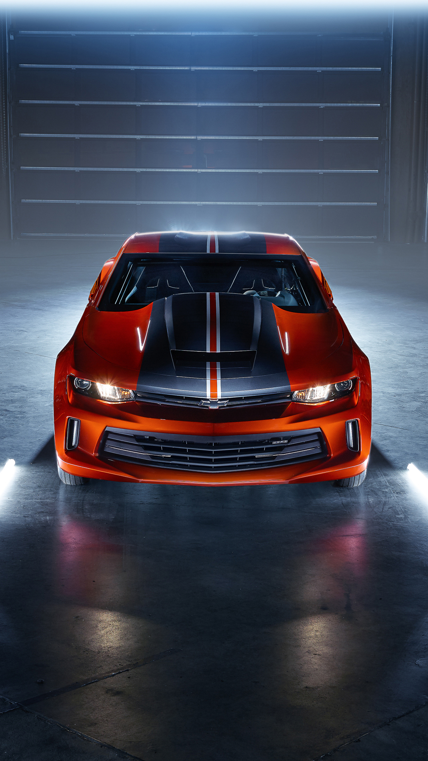 Coupe Camaro 2018, Chevrolet Camaro 2018, Yenko Camaro, Chevrolet, General Motors. Wallpaper in 1440x2560 Resolution