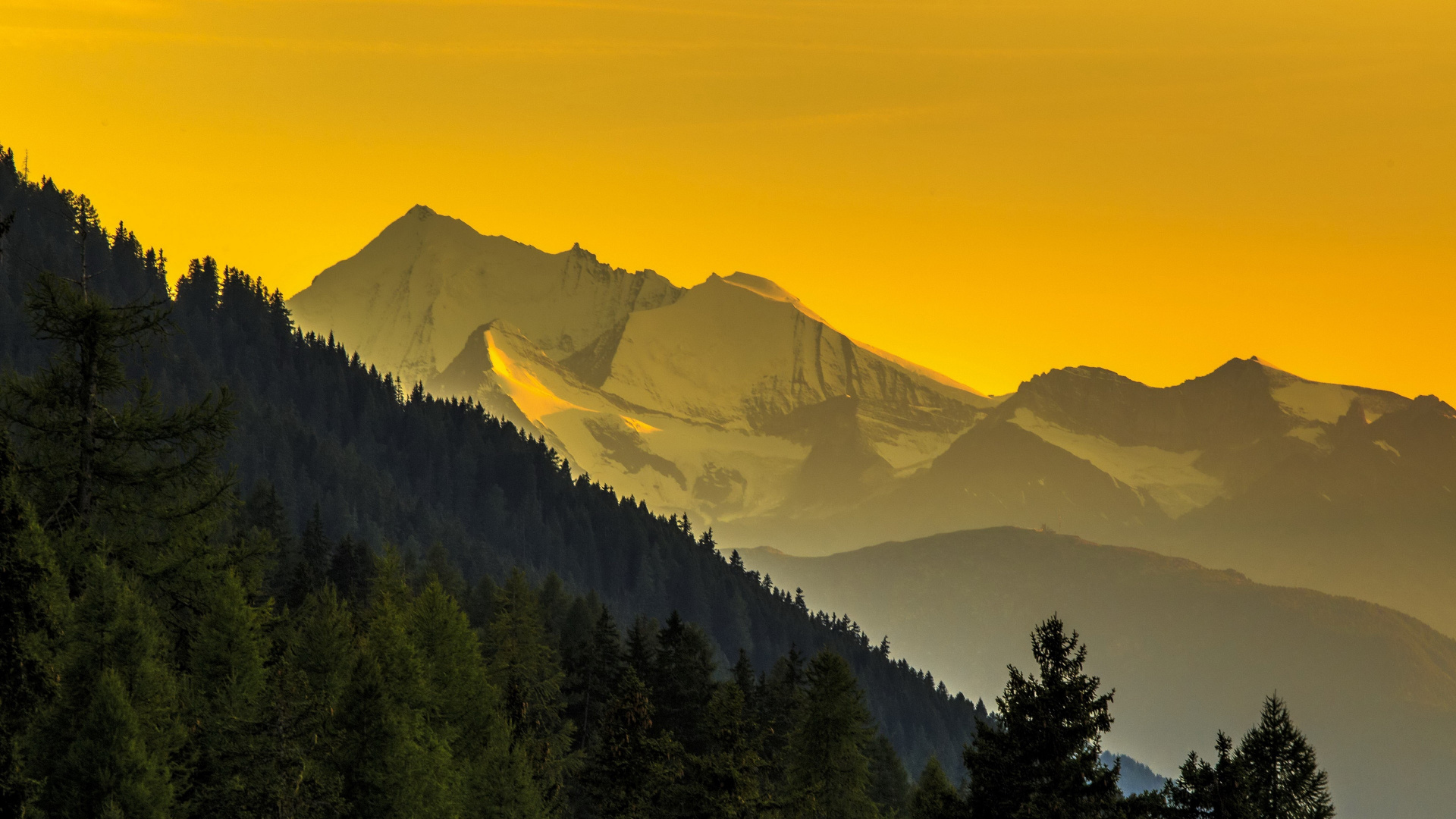 Wilderness, Mountain Range, Alps, Natural Landscape, Mountainous Landforms. Wallpaper in 1920x1080 Resolution