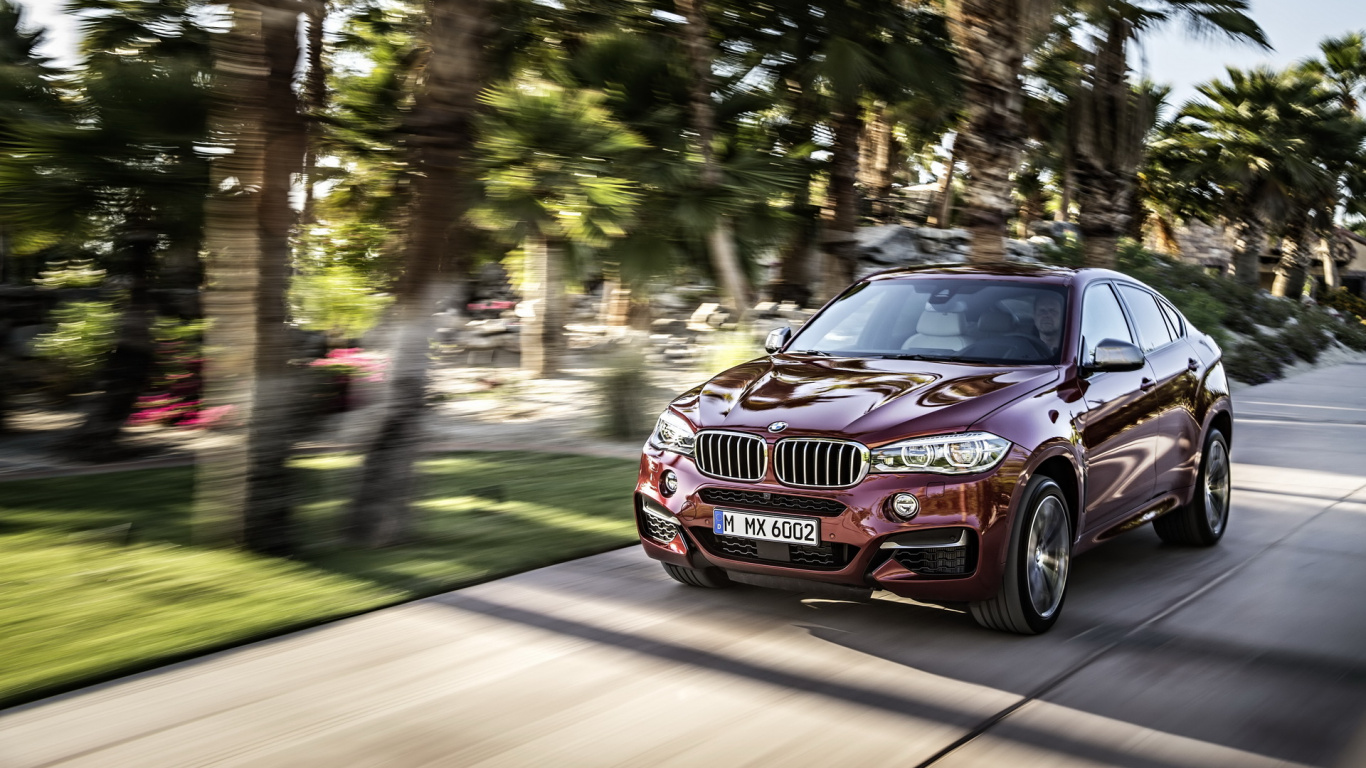 Red and White Ford Mustang on Road During Daytime. Wallpaper in 1366x768 Resolution